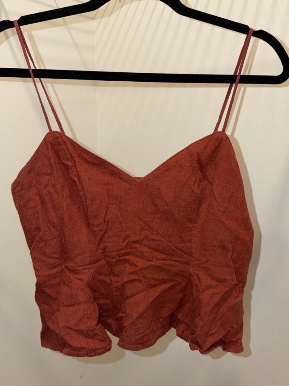 Express Rust-Red Double-Strap Camisole
